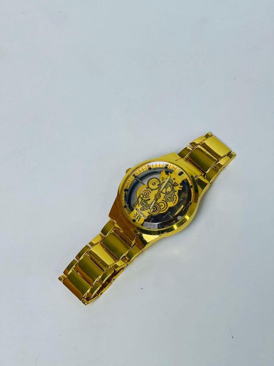 Men Transparent Watch