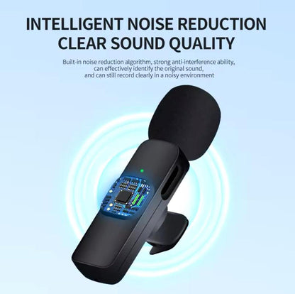 Wireless 3 in 1 Noise Reduction Microphone