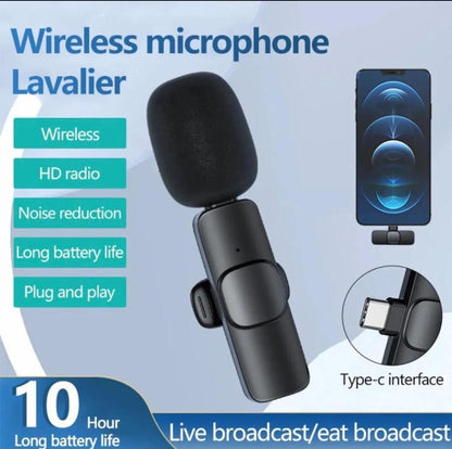 Wireless 3 in 1 Noise Reduction Microphone