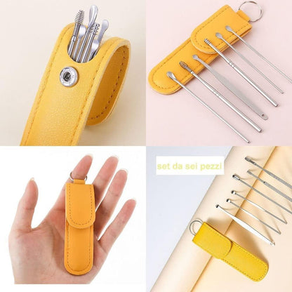 6 Pcs Ear Wax Cleaning Pick Tools Kit